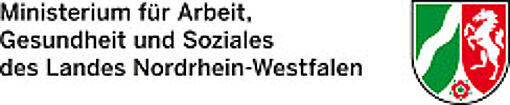 Logo: Ministerium für Arbeit, Gesundheit und Soziales des Landes Nordrhein-Westfalen