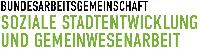 Logo: Bundesarbeitsgemeinschaft Soziale Stadtentwicklung und Gemeinwesenarbeit e.V.