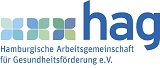 Logo: Hamburgische Arbeitsgemeinschaft für Gesundheitsförderung e. V.