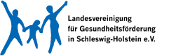Logo: Landesvereinigung für Gesundheitsförderung in Schleswig-Holstein e.V.