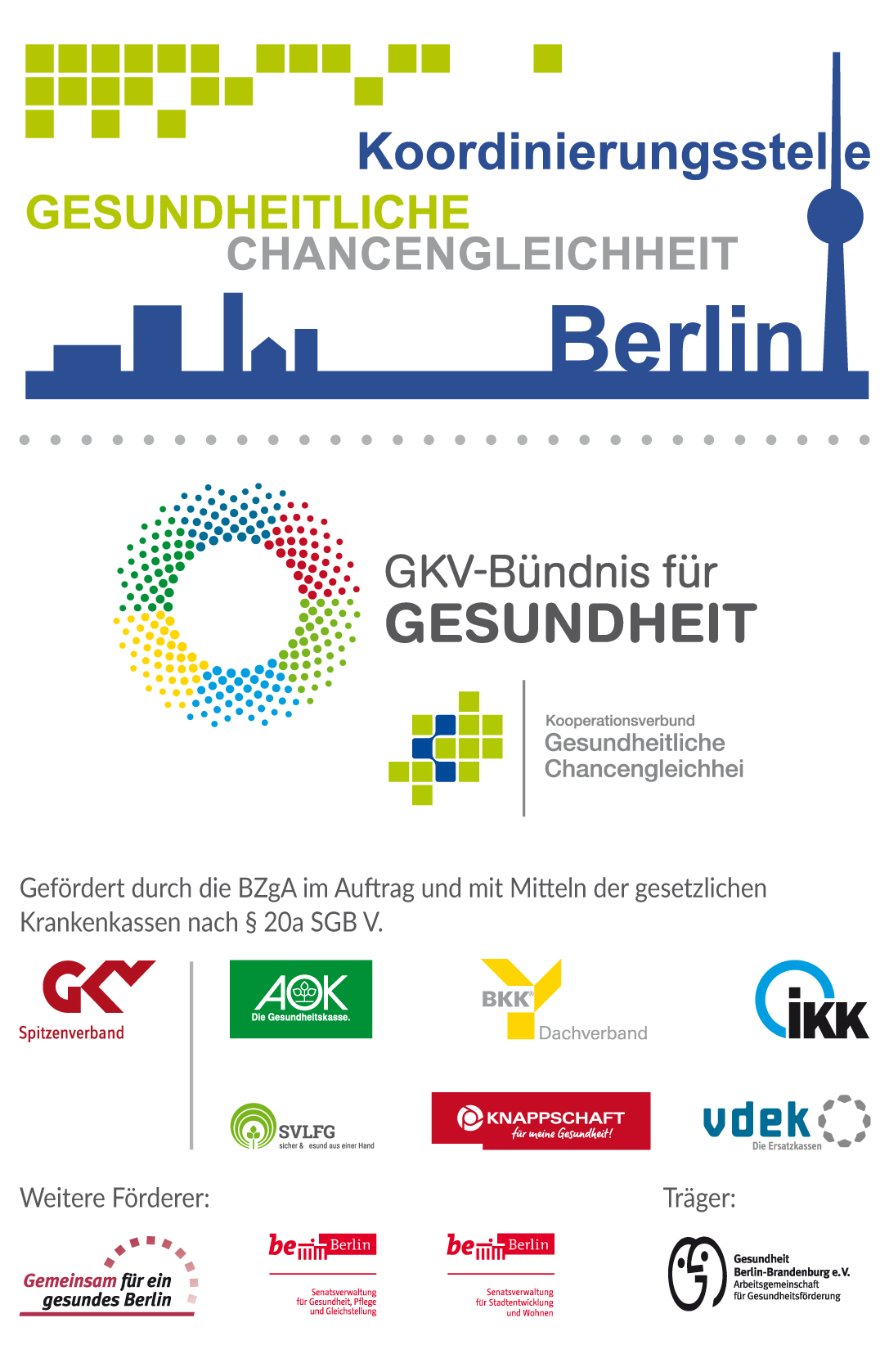 Logo-Liste GKV und Kooperationspartner